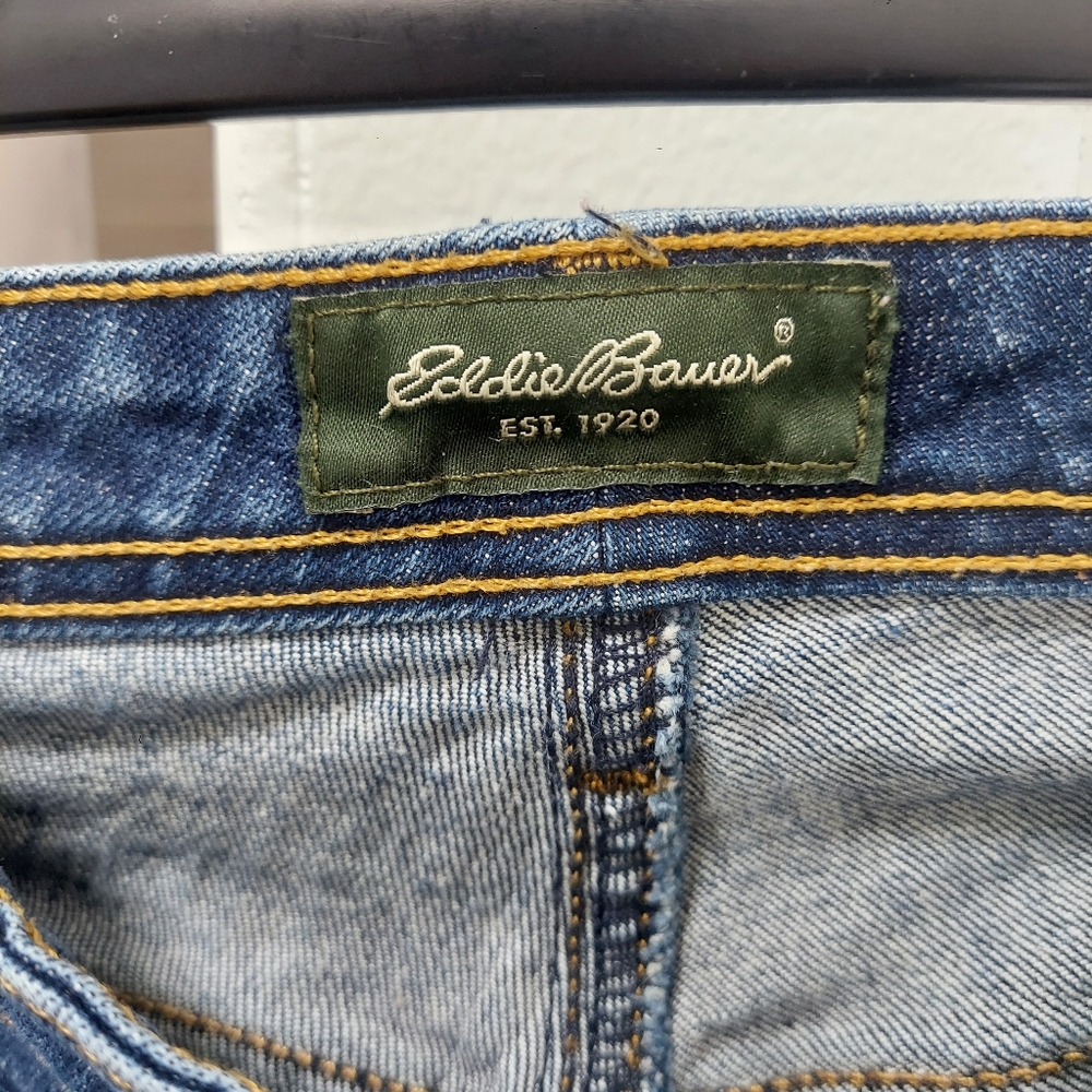 Vintage woman's Eddie Bauer boot cut jeans